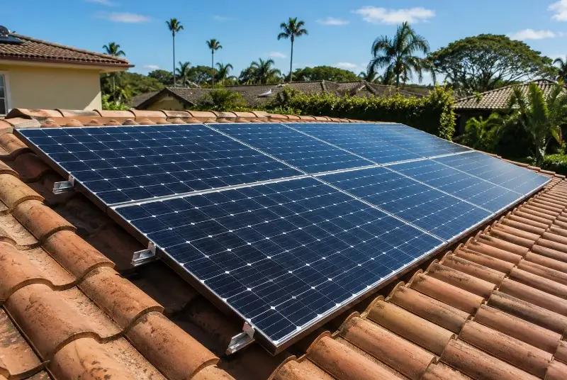 Installation de panneaux solaires à Nizas